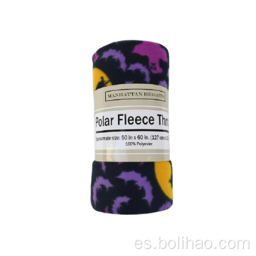 Fibra Superfina de alta calidad Fleece Polar Fleece Blanket Cozy Blande -Fleece